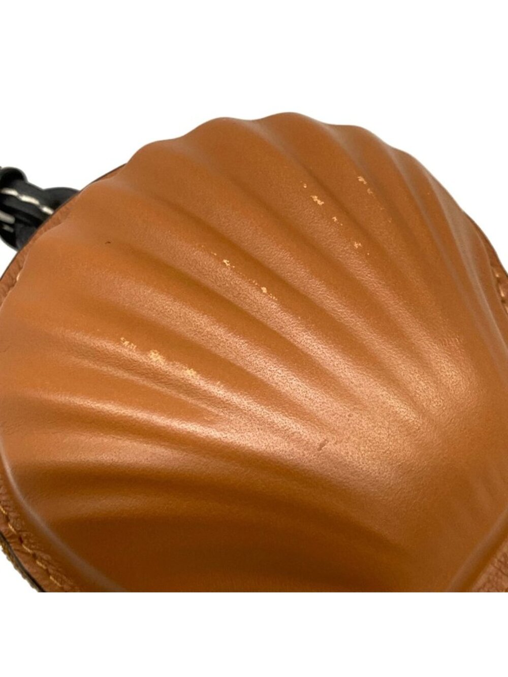 Loewe Pouch Sea Shell Mini Brown Leather - Picture 7 of 7